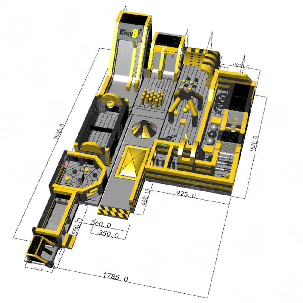 Interactive Inflatable Games Park